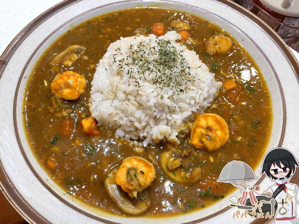 シーフードカレー