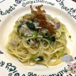 小松菜とえのきのパスタ