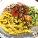 オールタイムヌードルしおラーメンアレンジ冷やし中華