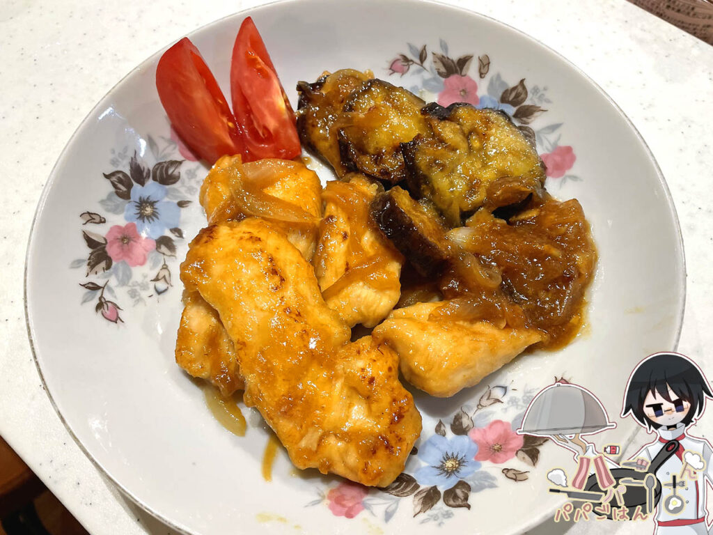 鶏胸肉の生姜焼き