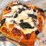 フォカッチャピザ（ママ作）