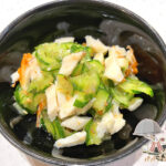 きゅうりとちくわの和え物