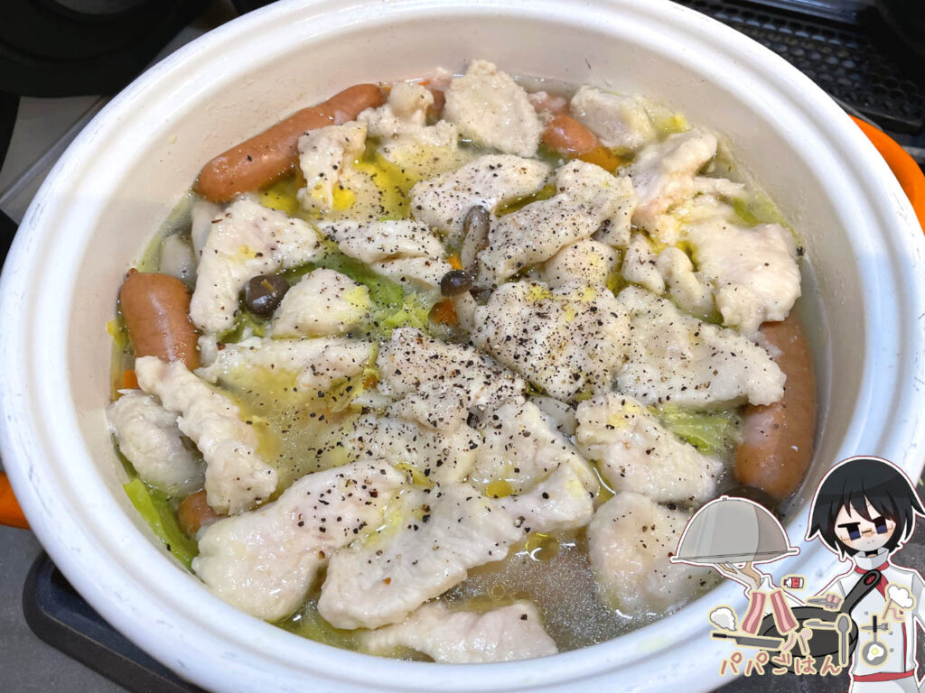 鶏キャベツ鍋