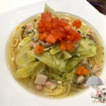 あさりのブイヨンスープパスタ