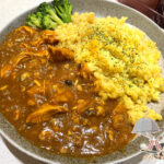 鶏胸蒸しカレー