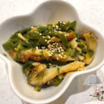 ちくわ・ピーマン・大根の葉のきんぴら