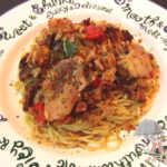 ドライトマトのパスタ試作①