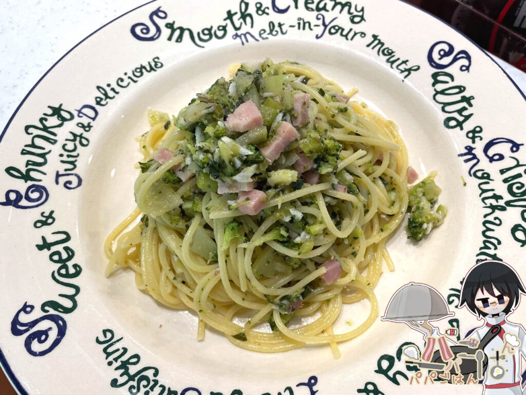 ブロッコリーのパスタ