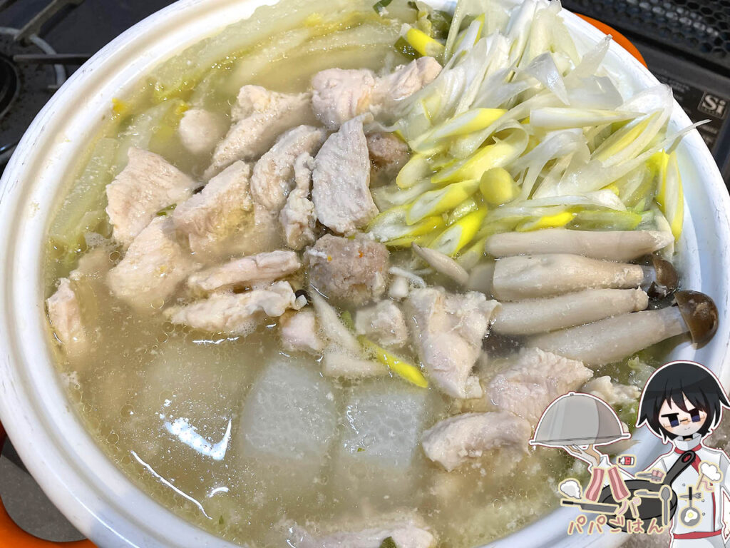 鶏白湯鍋