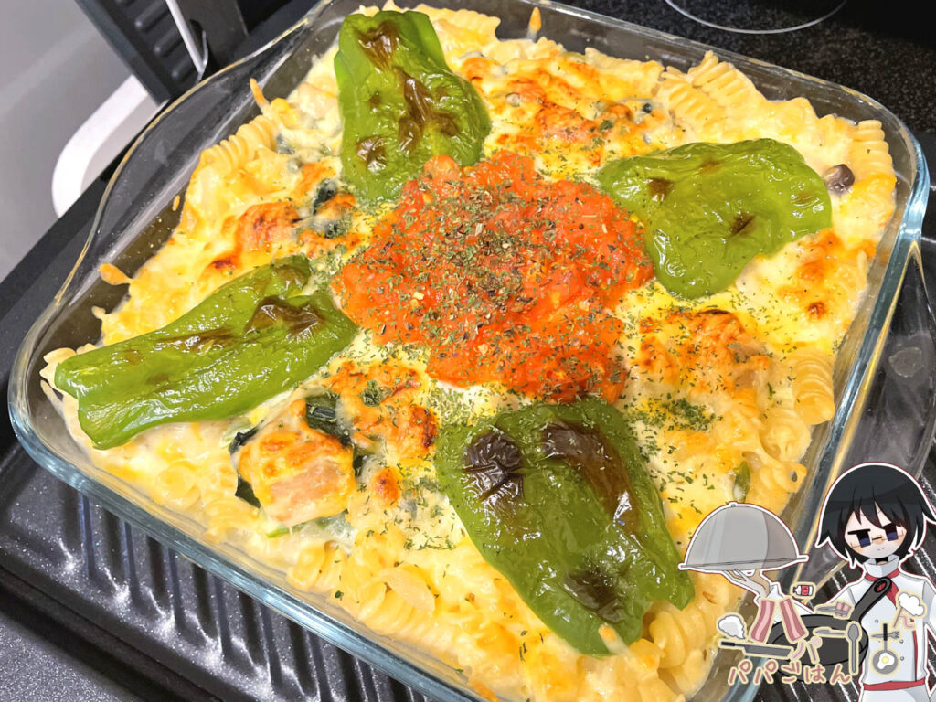 シチューリメイクグラタン