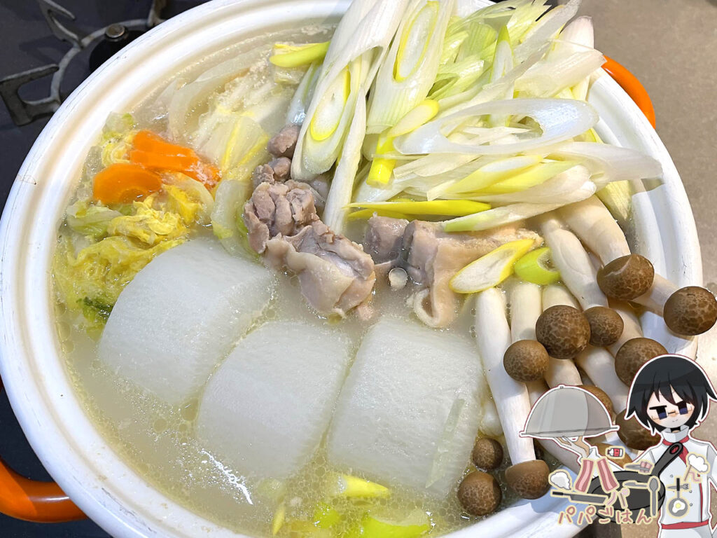 鶏白湯鍋