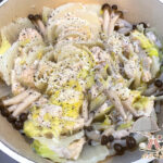 鶏胸肉と白菜のミルフィーユ蒸し