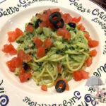 小松菜ジェノベーゼクリームパスタ