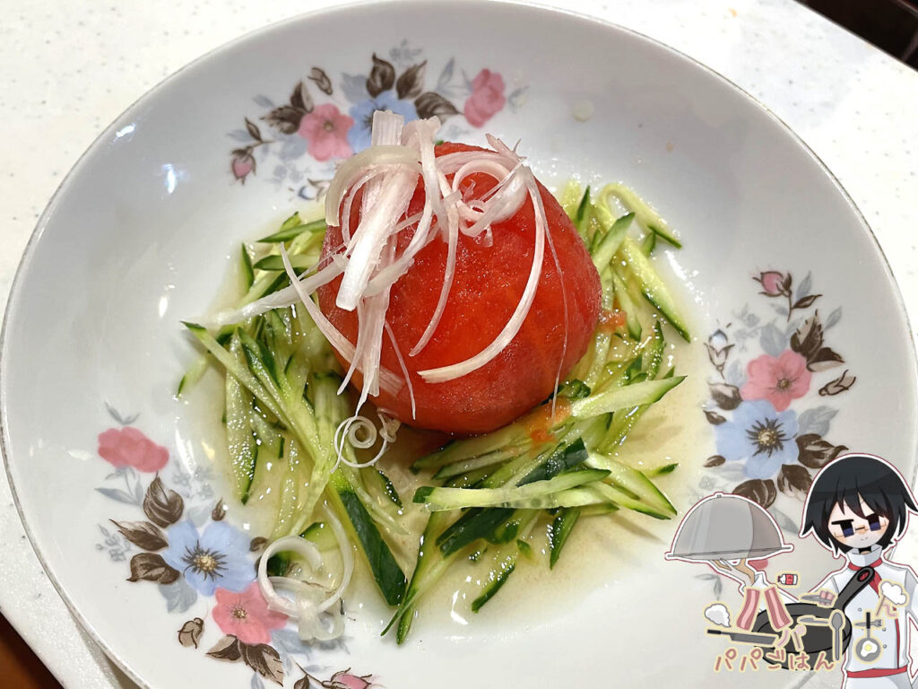 まるごとトマトのおひたし