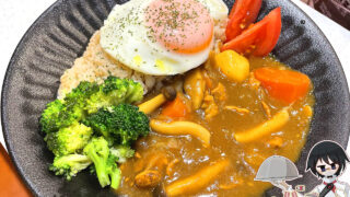 ポークきのこカレー