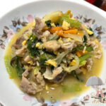 豚こま・小松菜・野菜炒めミックスの味噌炒め