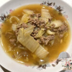 白菜とひき肉の中華風炒め煮