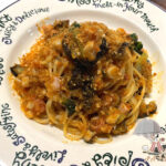 ナスのトマトソースパスタ