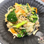 春雨とひき肉の中華炒め
