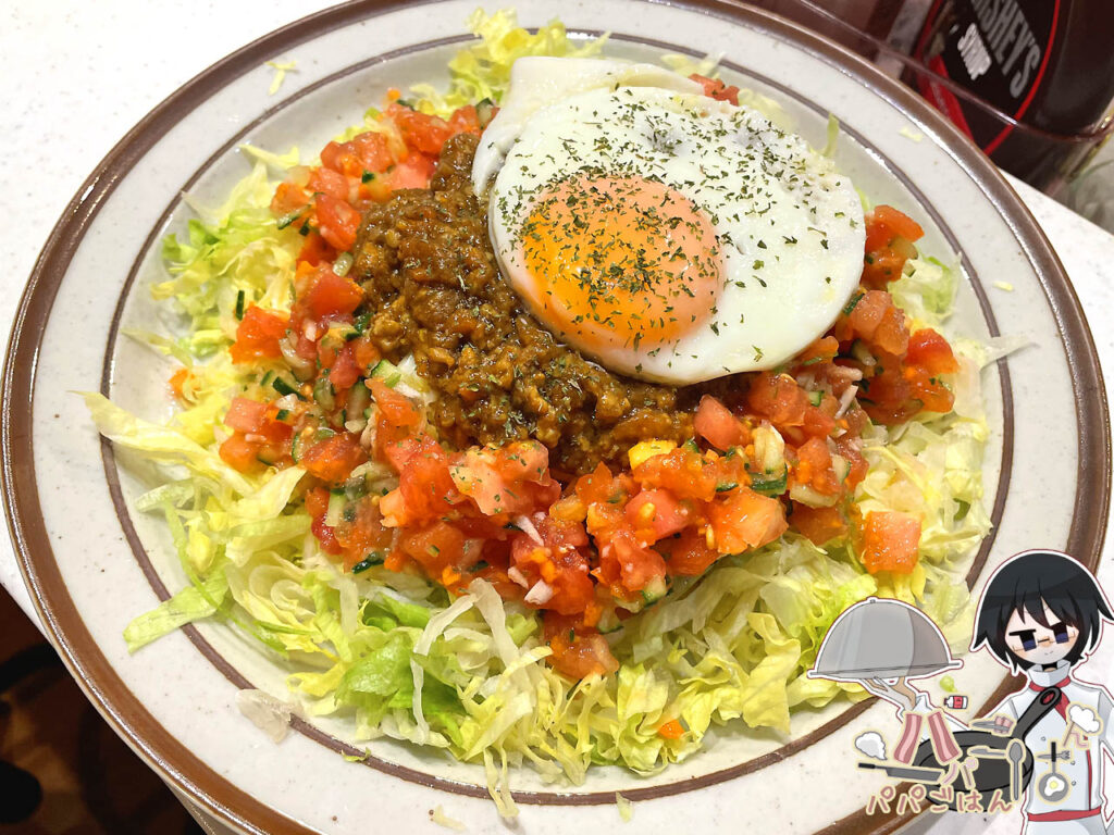 タコライス風ドライカレー