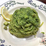 小松菜ジェノベーゼレモンクリームパスタ