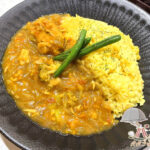 ブロッコリー入り鶏胸蒸しカレー
