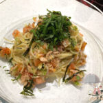 ツナとレタスの和風冷製パスタ
