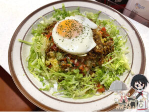 タコライス風ドライカレー