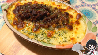 カレーリメイクミラノ風ドリア