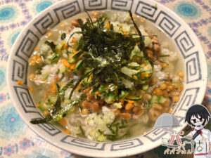 納豆茶漬け