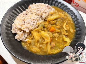 キャベツカレー