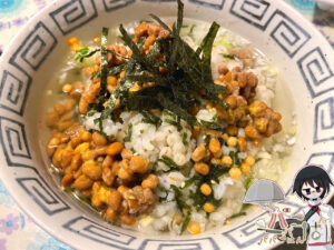 納豆茶漬け